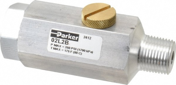Inline Lubricator: BSP & NPT Ends, 250 p